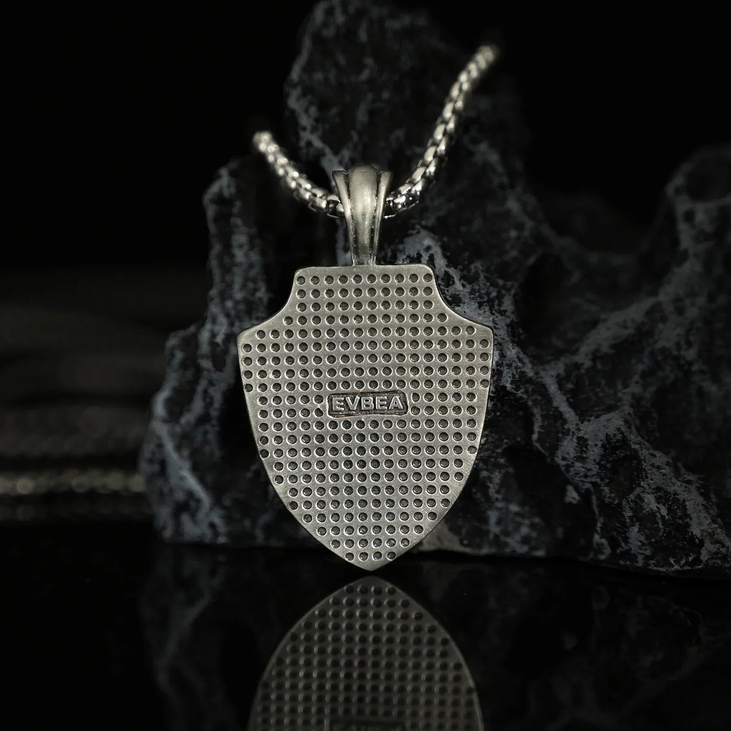 PURE TIN ST Michael's Archangel Necklace.