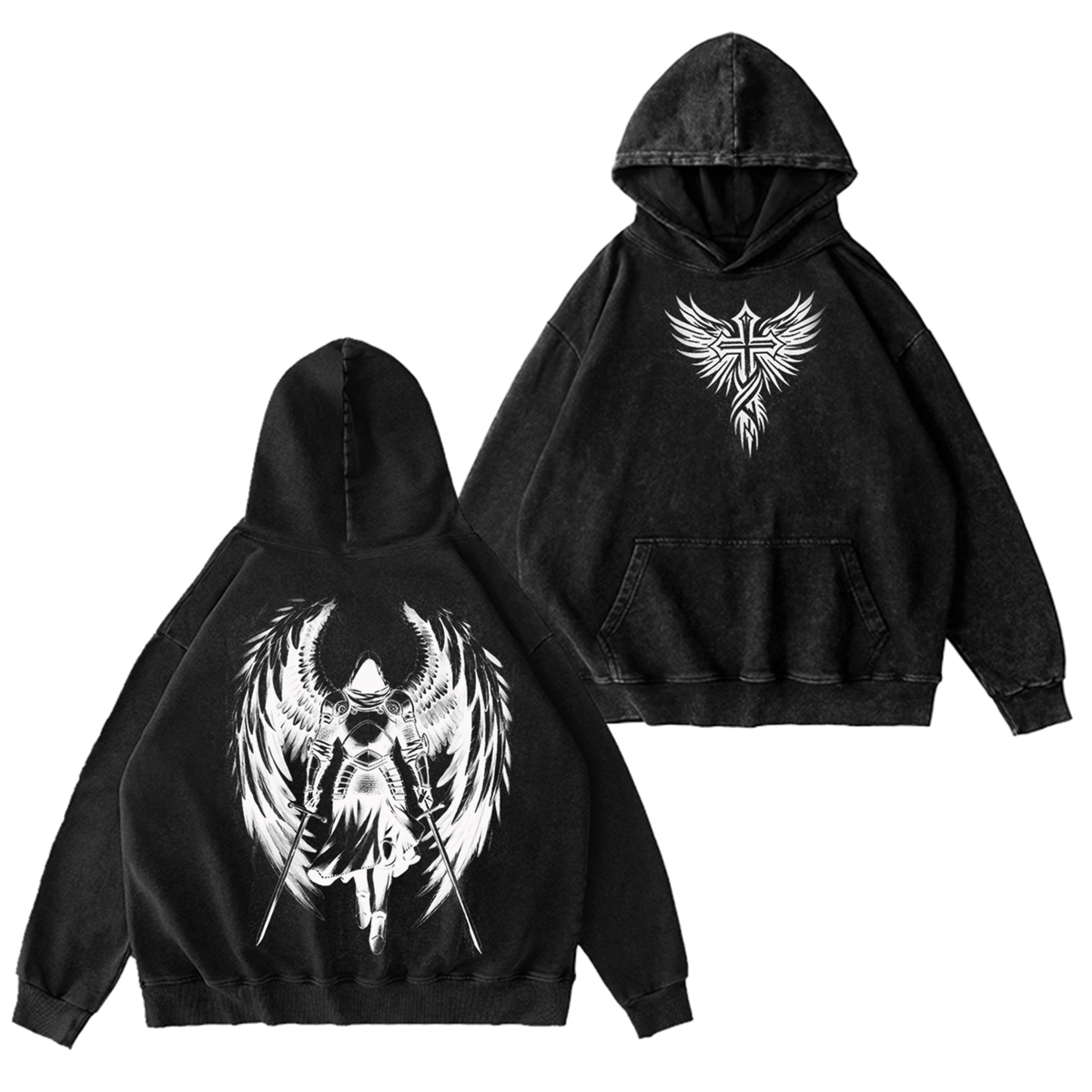 Archangel Michael: Wear Your Faith with Pride Vintage Washed T-shirt/Crewneck/Hoodie