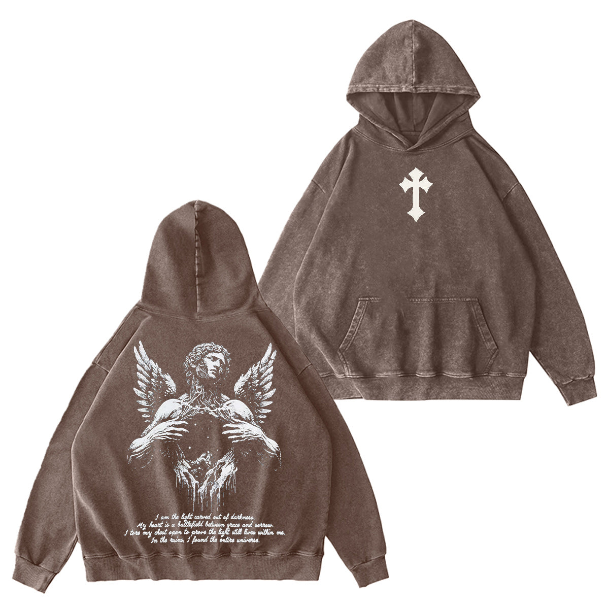 Fallen Angel Washed T-shirt/Crewneck/Hoodie