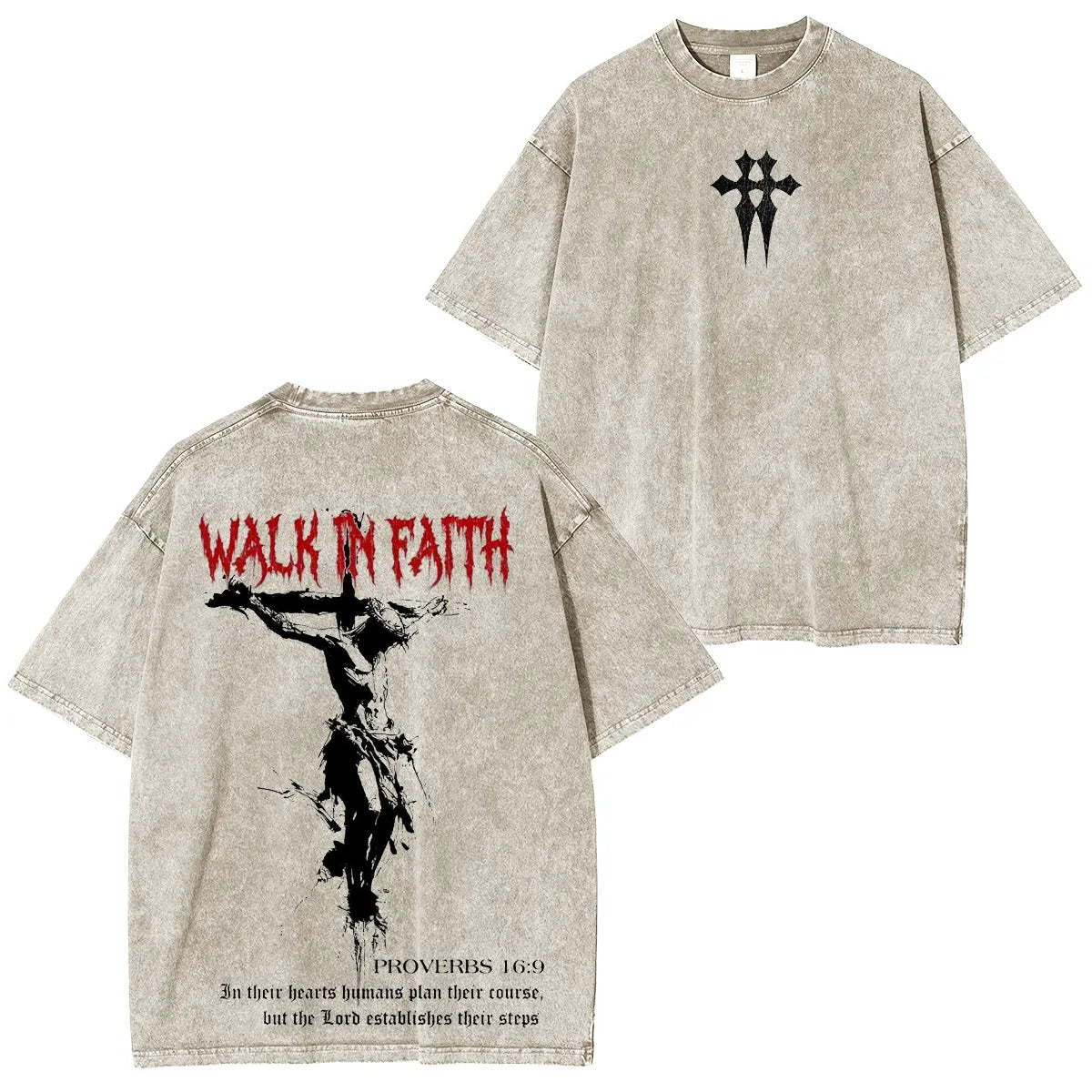 WalkIn Faith Washed T-shirt/Crewneck/Hoodie