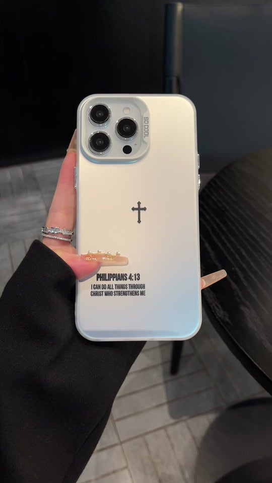 Inspiring Bible Psalms Quotes for Christian Aesthetics phone case