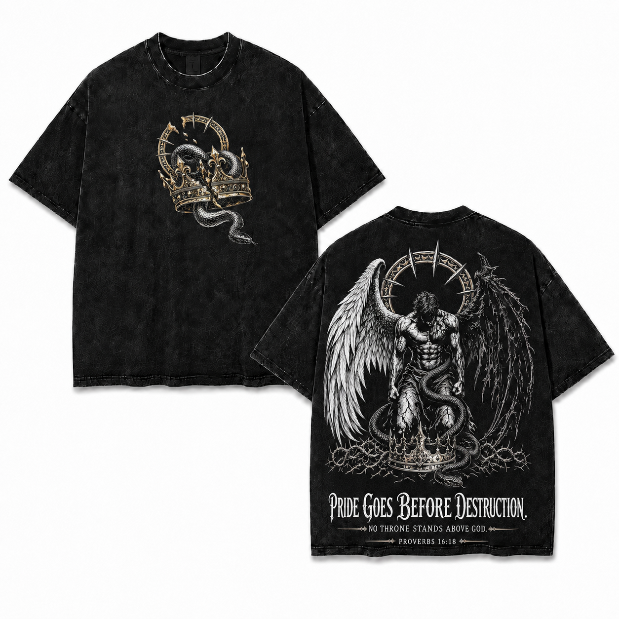 Pride Goes Before Destruction Washed T-Shirt/Crewneck/Hoodie