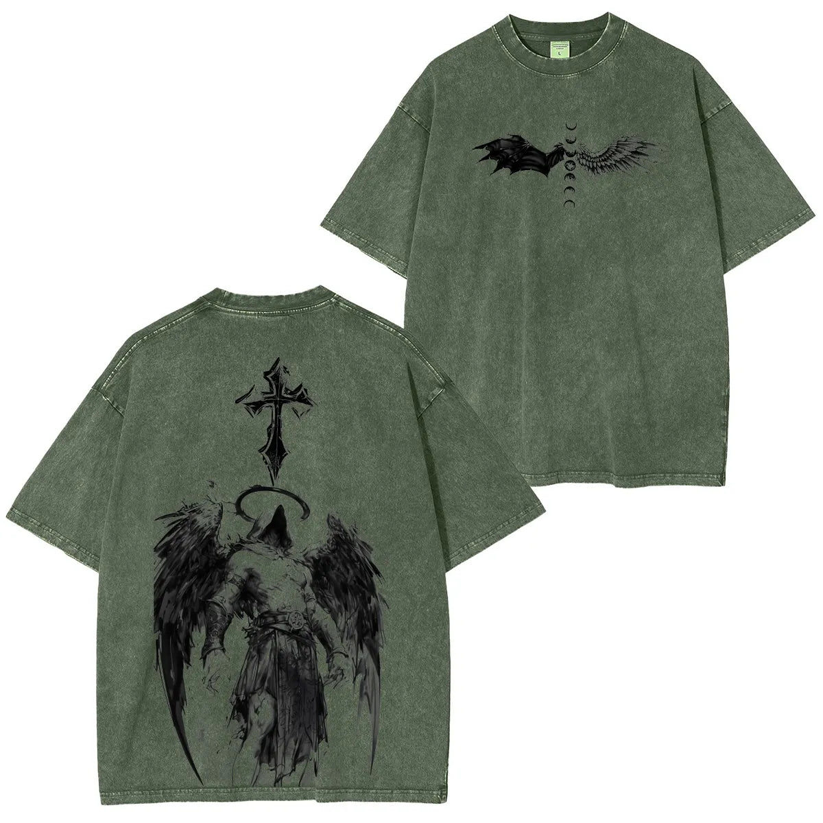Angel of the Cross Washed Unisex T-Shirt