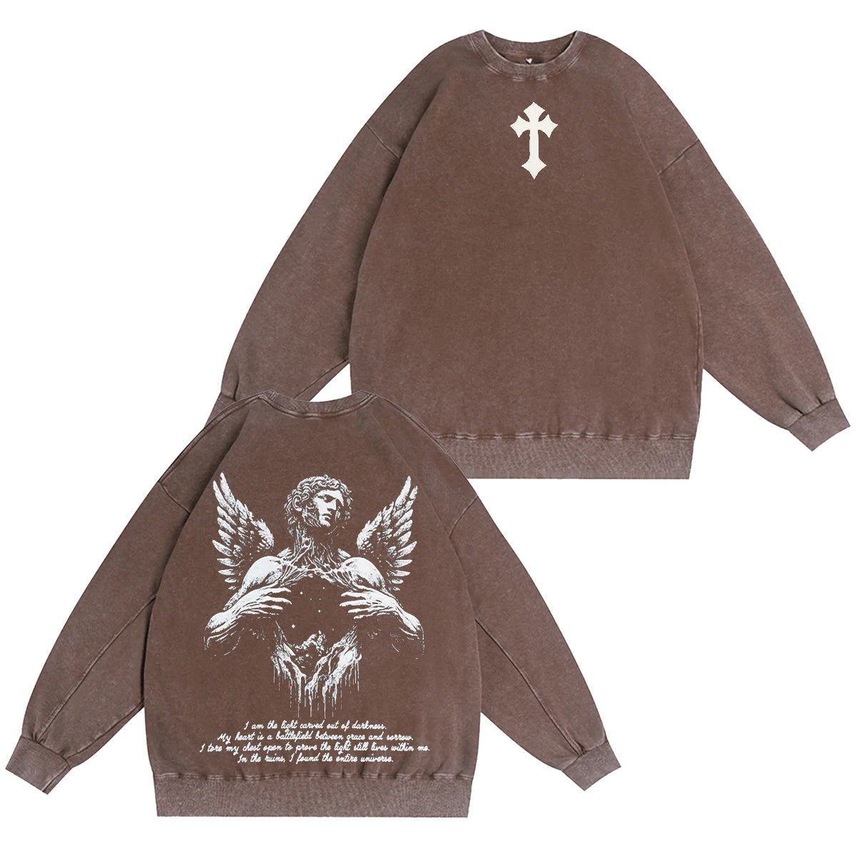 Fallen Angel Washed T-shirt/Crewneck/Hoodie
