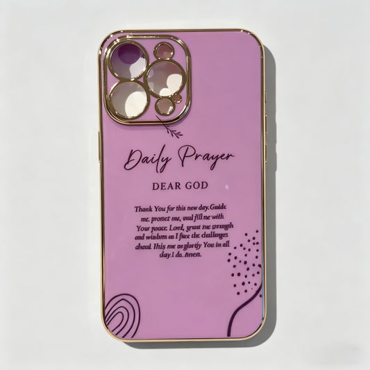 Daily Christian Prayer Quotes & Faith Inspiration Phone Case