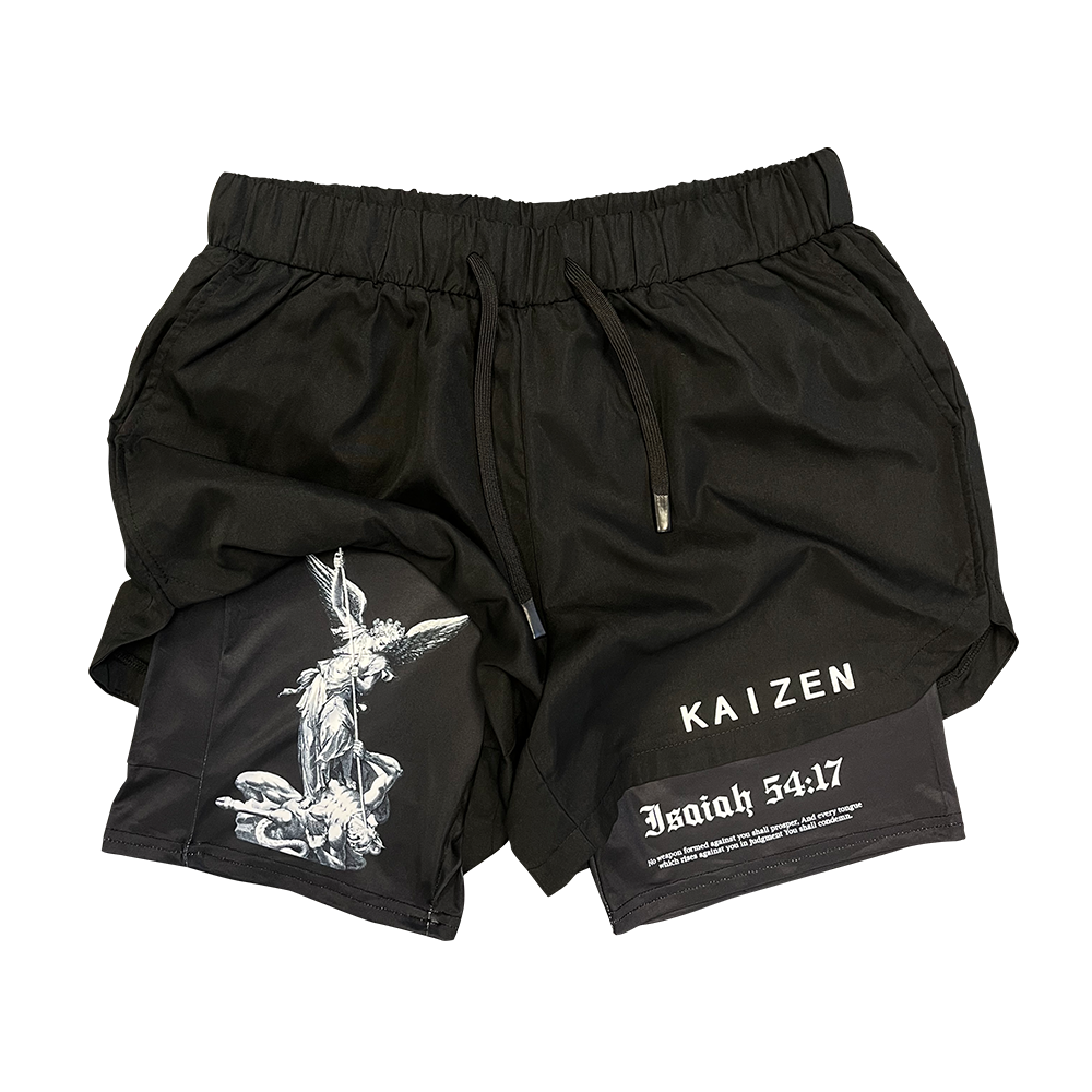 Archangel Michael's Performance Gym shorts