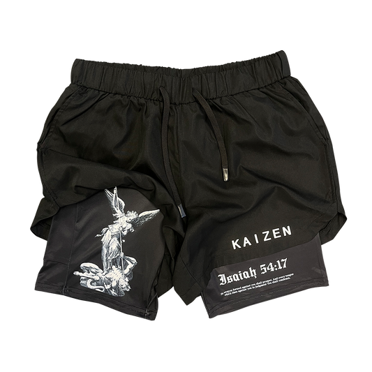 Archangel Michael's Performance Gym shorts