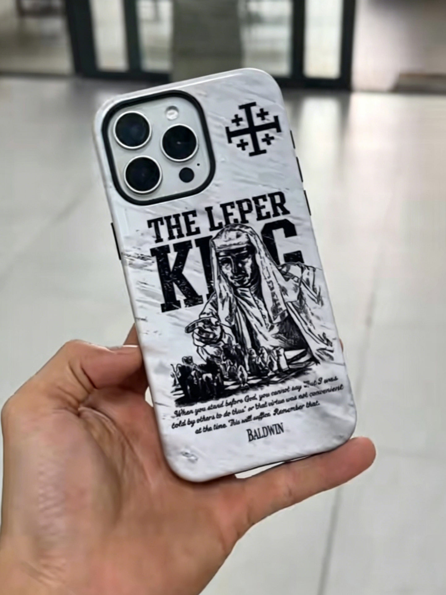 Baldwin IV  phone case
