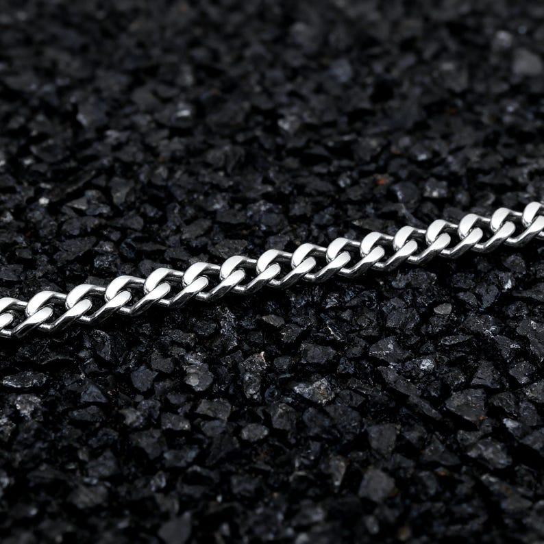 Stainless Steel Cross Silver Necklace