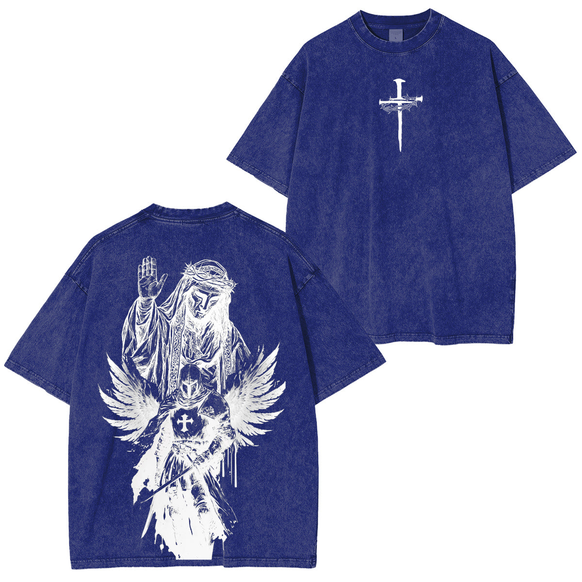 Angel Knight Washed Unisex T-Shirt