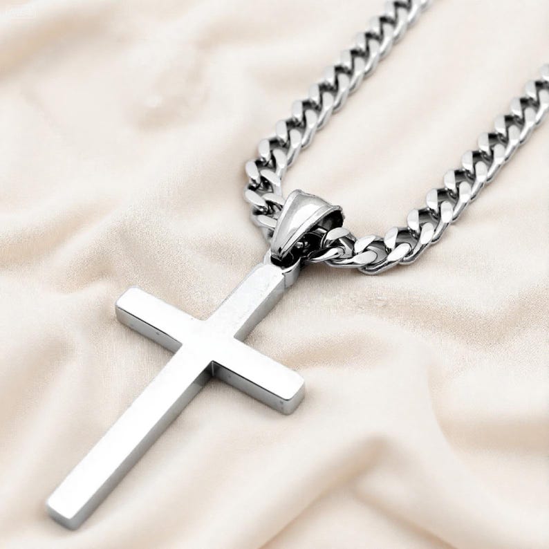 Stainless Steel Cross Necklace