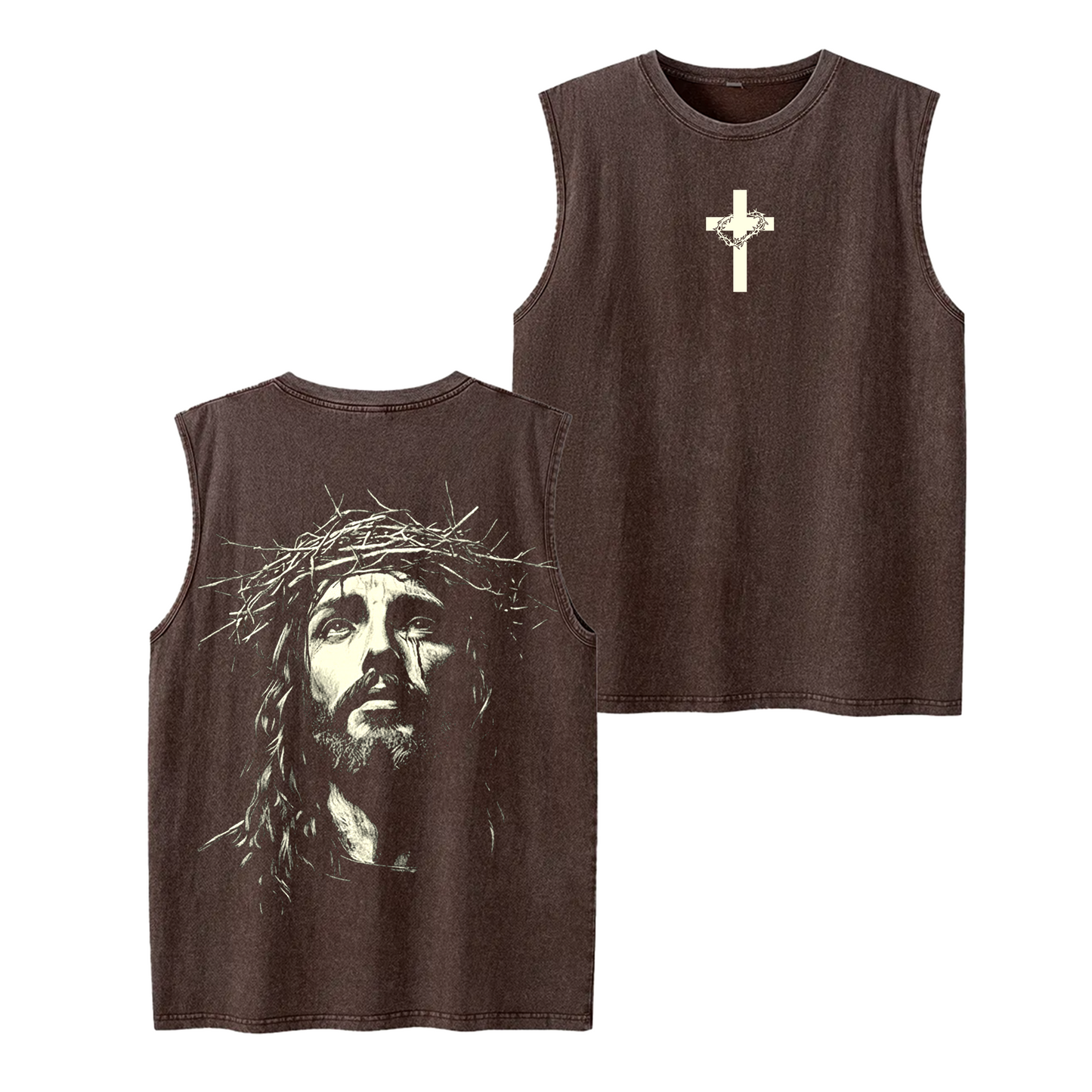 Crown Of Thorns Vintage Washed T-shirt/Crewneck/Hoodie