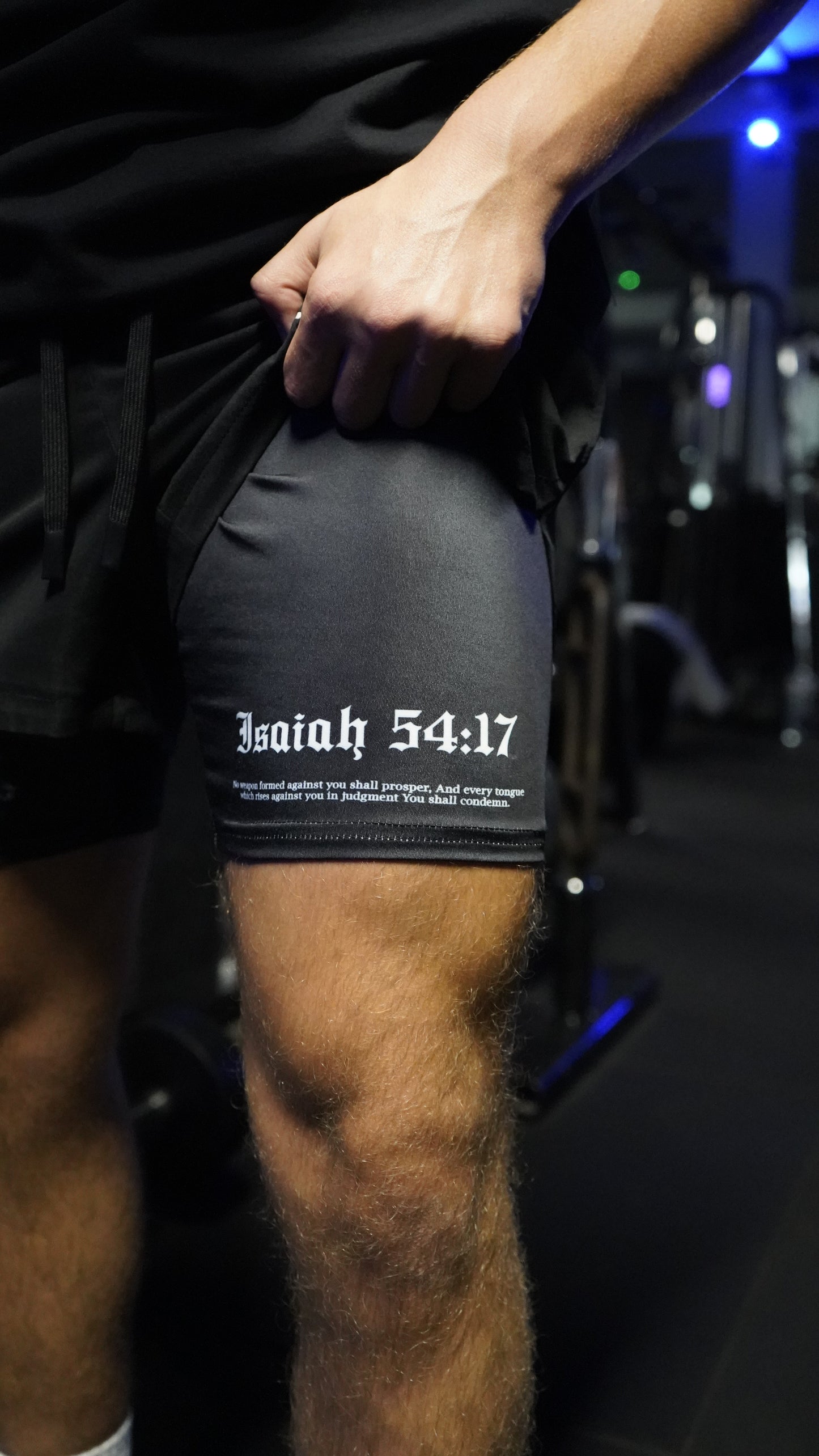 Archangel Michael's Performance Gym shorts