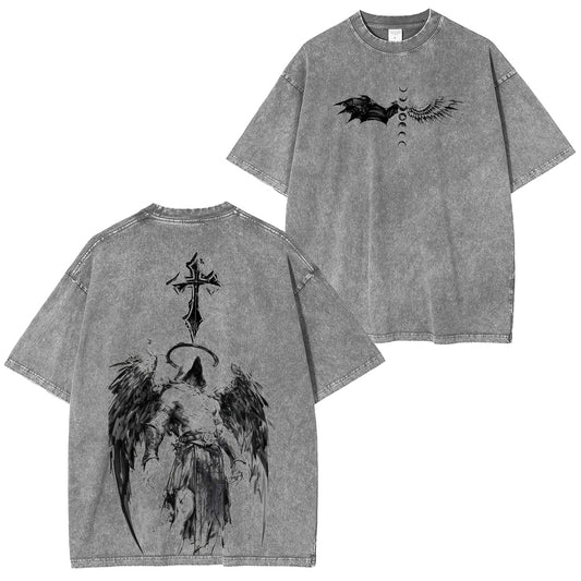 Angel of the Cross Washed Unisex T-Shirt