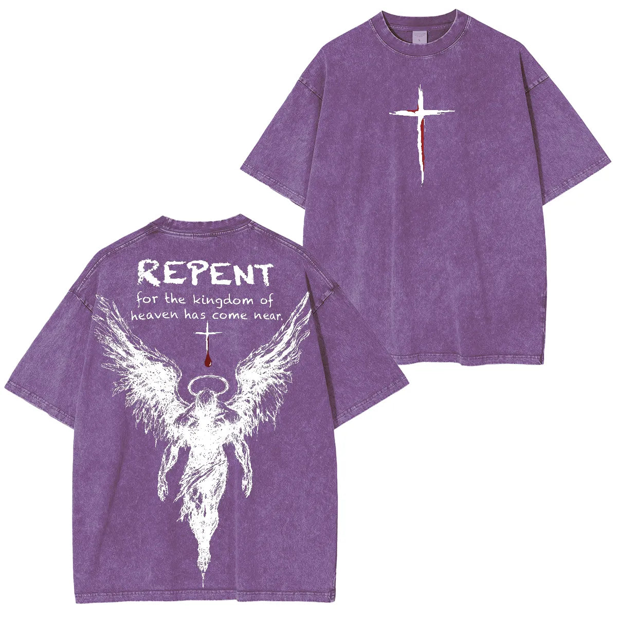 Heavens Proclaim The Glory Of God Washed Unisex T-Shirt