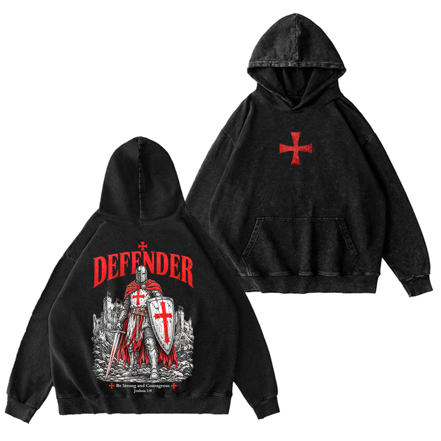 Defender of Faith Washed T-Shirt/Crewneck/Hoodie