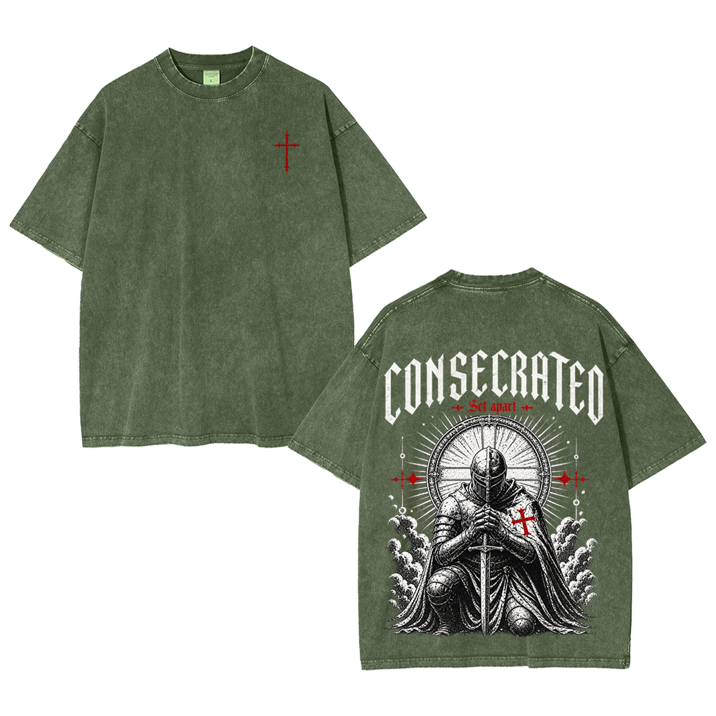 Consecrated Set Apart Vintage Washed T-Shirt/Crewneck/Hoodie
