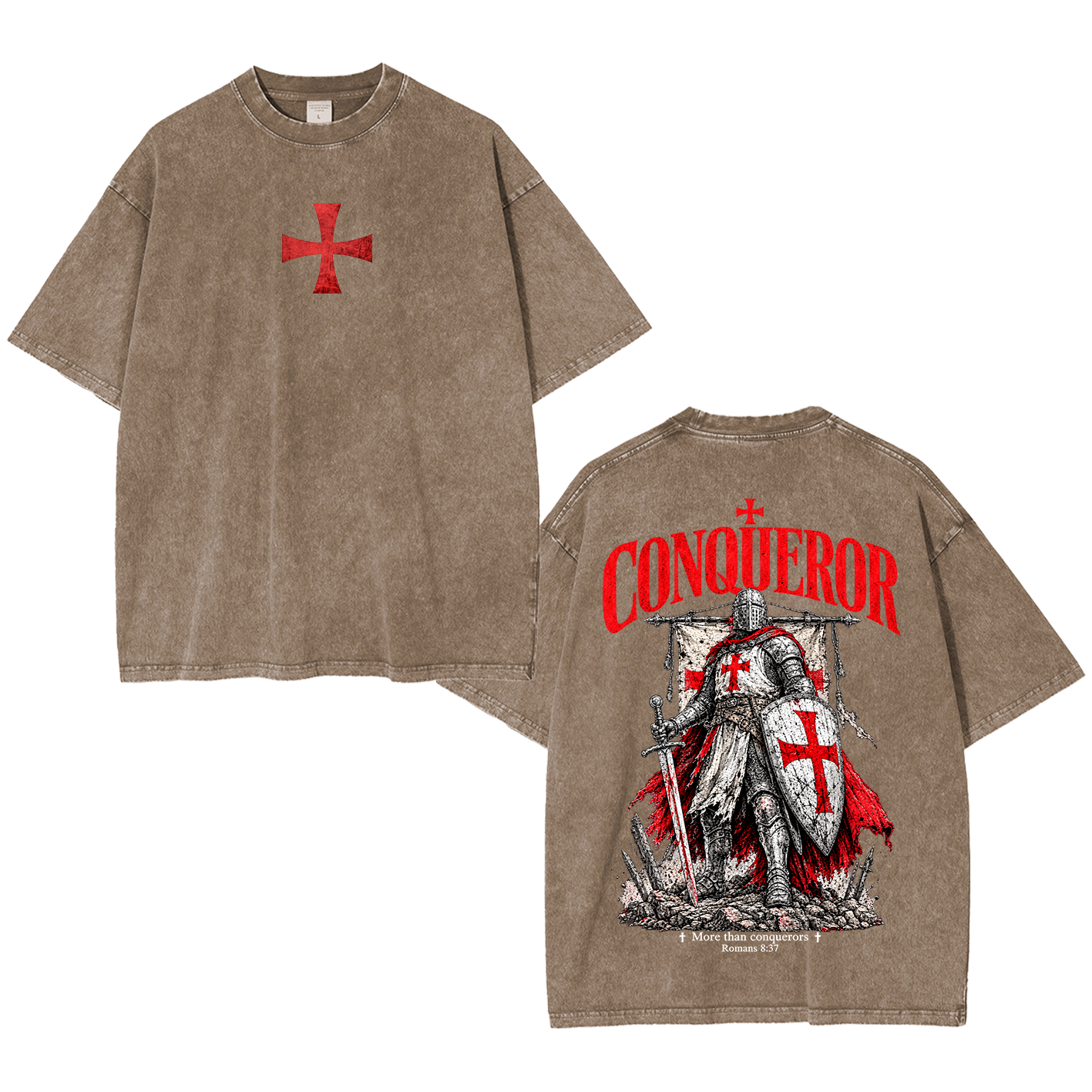 More Than Conquerors Washed T-Shirt/Crewneck/Hoodie