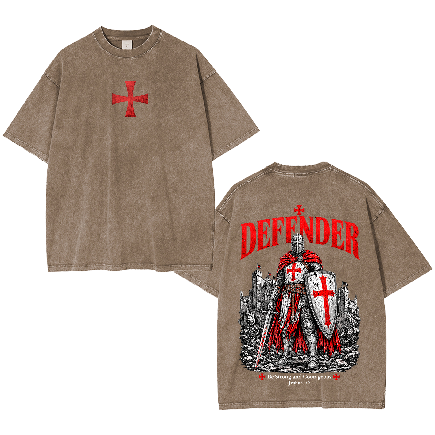 Defender of Faith Washed T-Shirt/Crewneck/Hoodie
