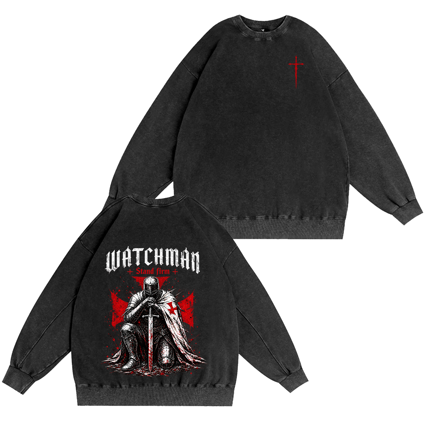 Watchman Stand Firm Vintage Washed T-Shirt/Crewneck/Hoodie