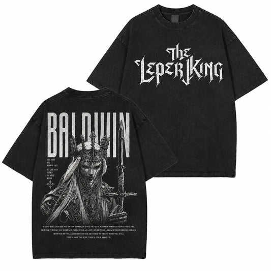 Baldwin IV – The Leper King Rebirth Washed T-Shirt/Crewneck/Hoodie