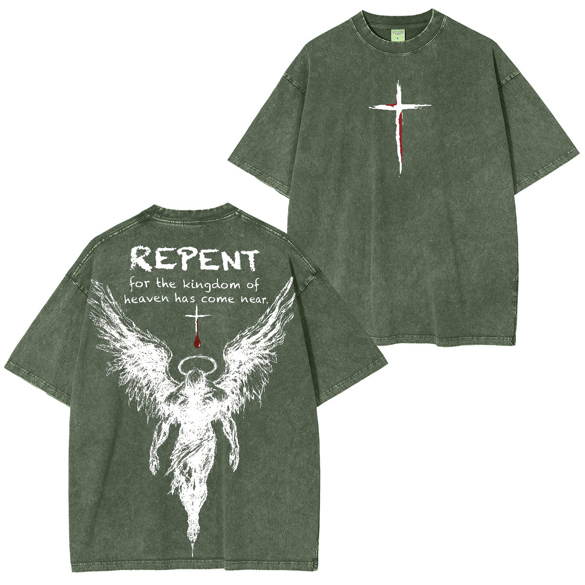 Heavens Proclaim The Glory Of God Washed Unisex T-Shirt
