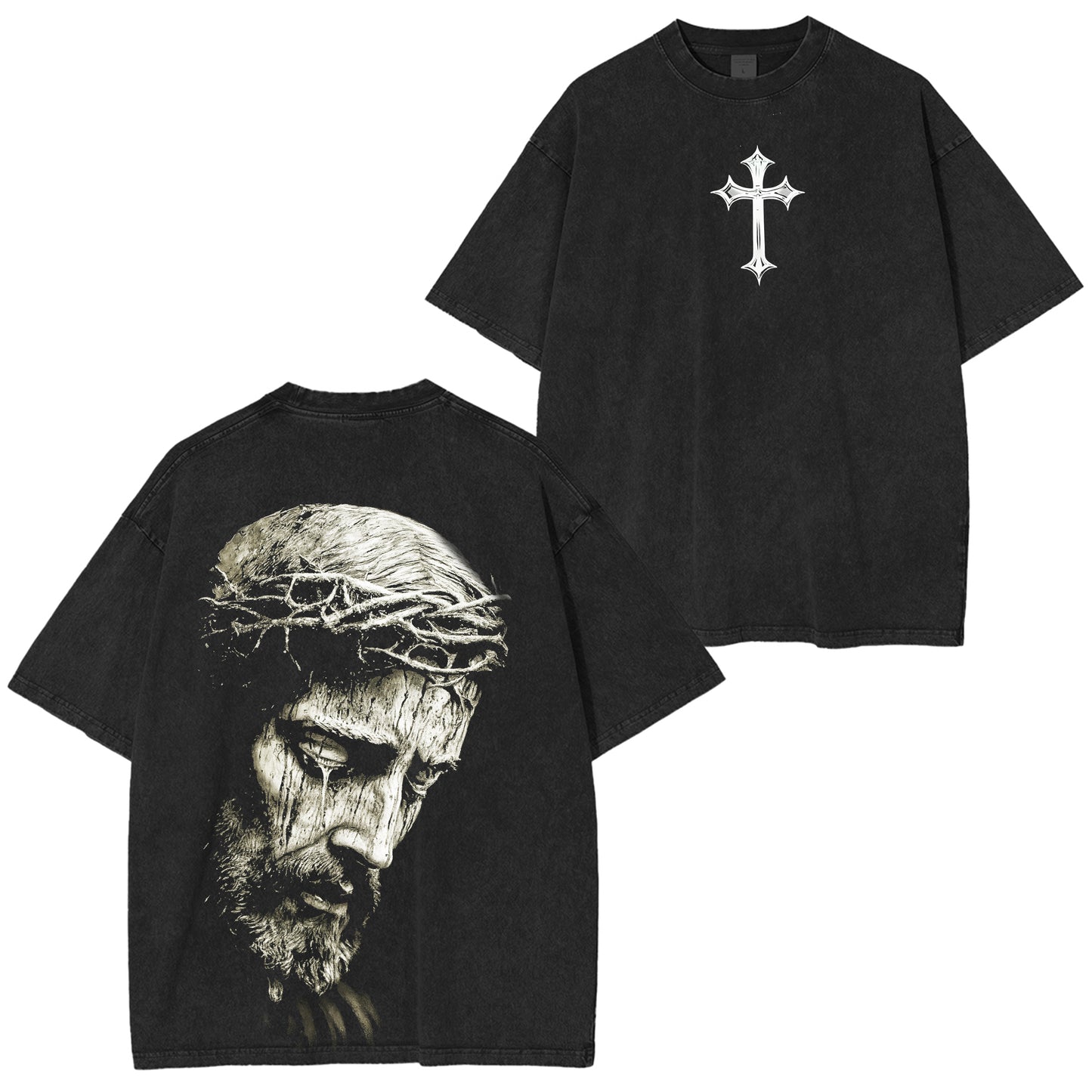 Crown Of Thorns Vintage Washed Unisex T-Shirt