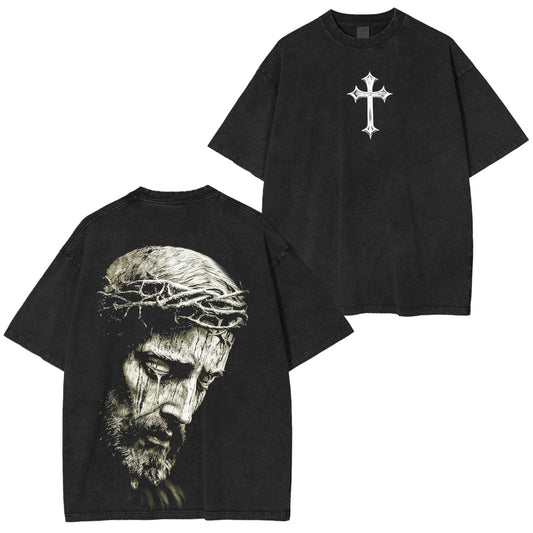 Crown Of Thorns Vintage Washed Unisex T-Shirt