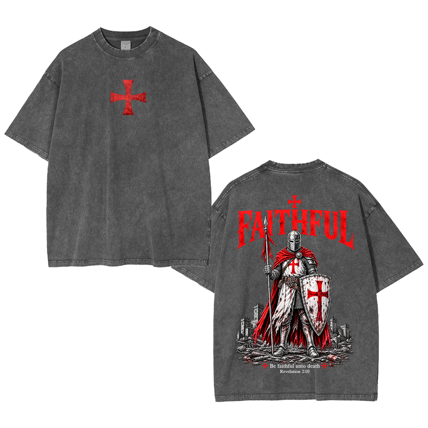 Faithful Unto Death Washed T-Shirt/Crewneck/Hoodie