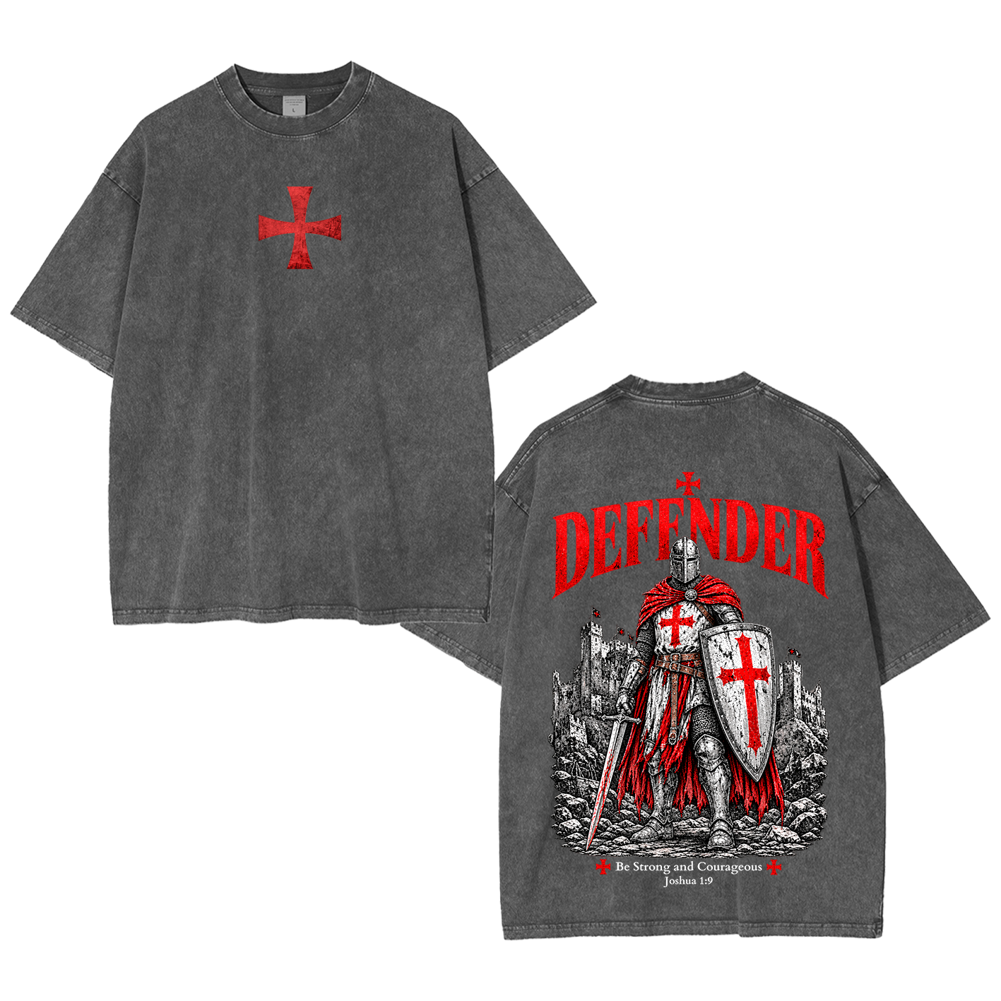 Defender of Faith Washed T-Shirt/Crewneck/Hoodie
