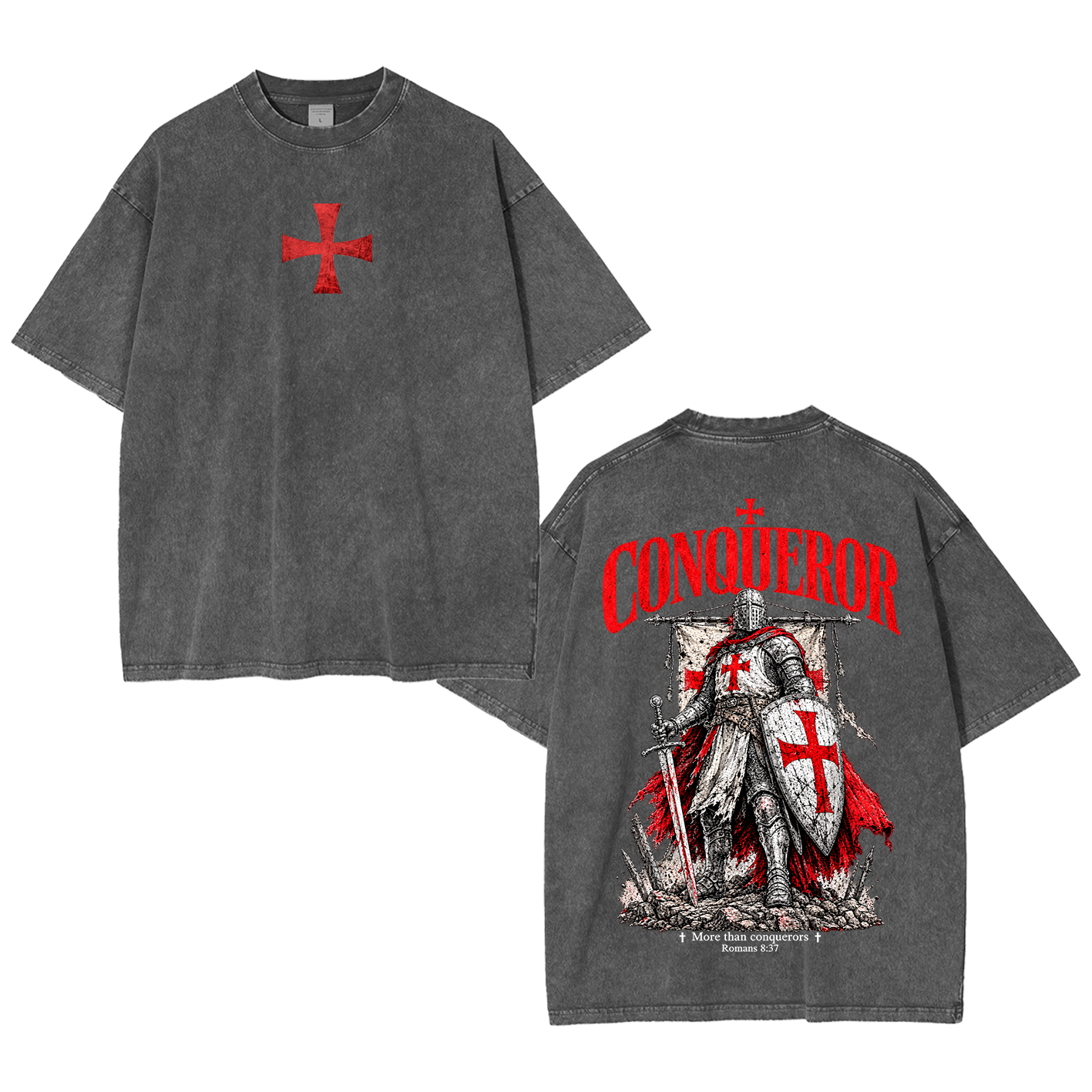 More Than Conquerors Washed T-Shirt/Crewneck/Hoodie