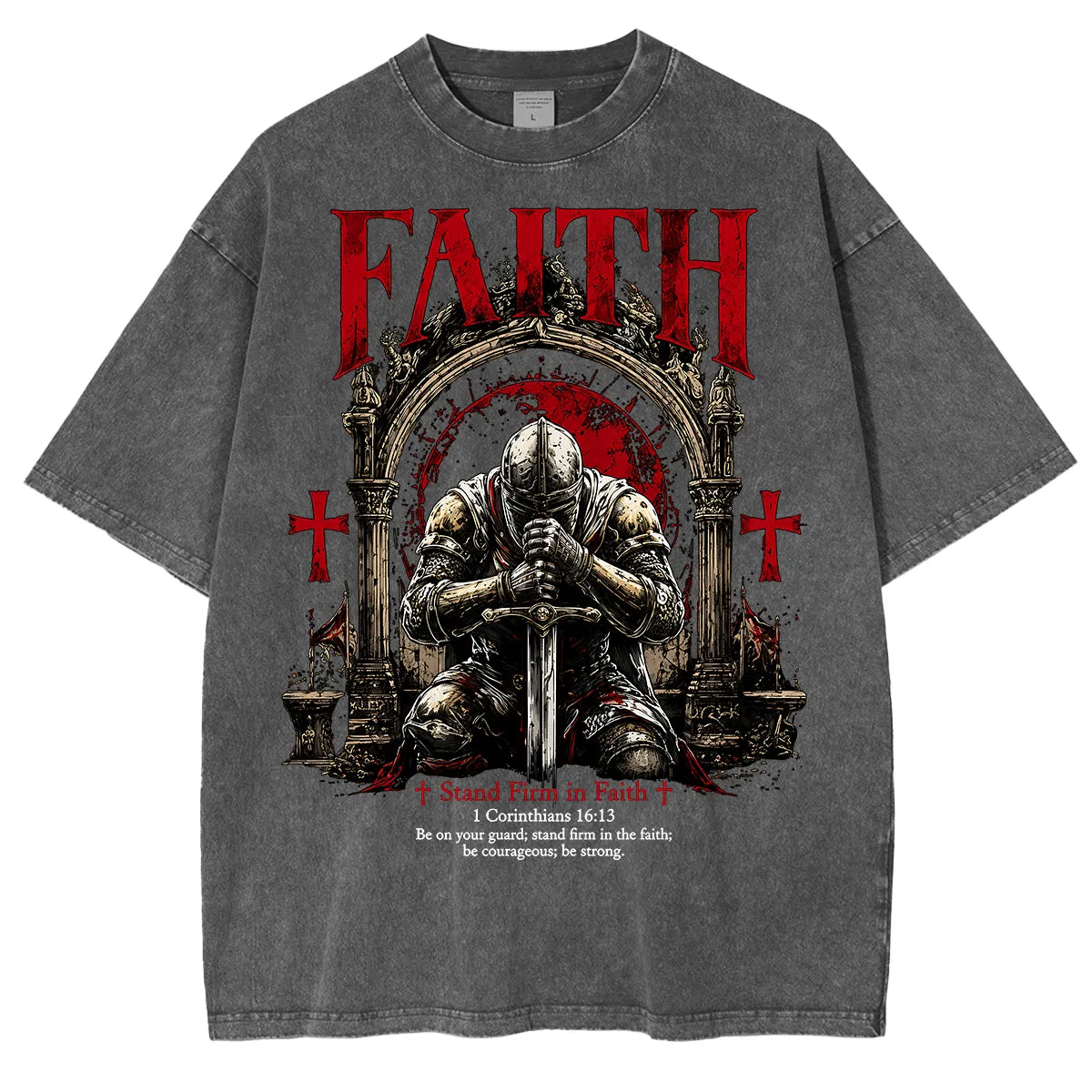 Stand Firm Vintage Washed T-Shirt/Crewneck/Hoodie