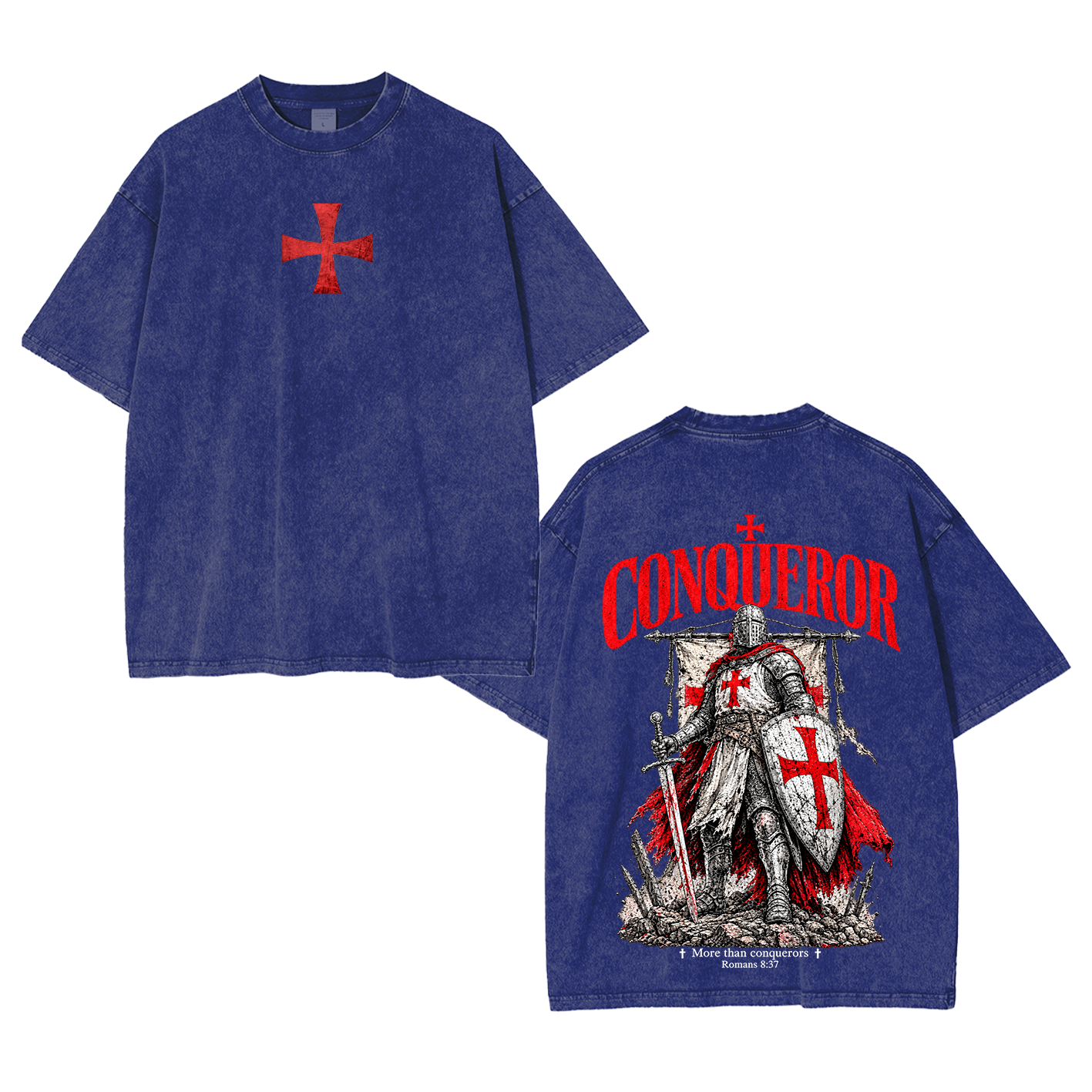 More Than Conquerors Washed T-Shirt/Crewneck/Hoodie