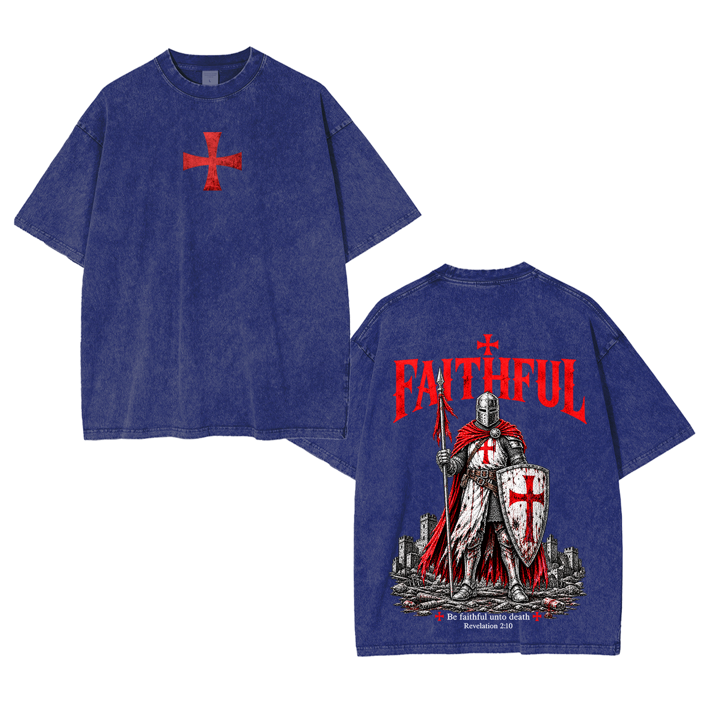 Faithful Unto Death Washed T-Shirt/Crewneck/Hoodie