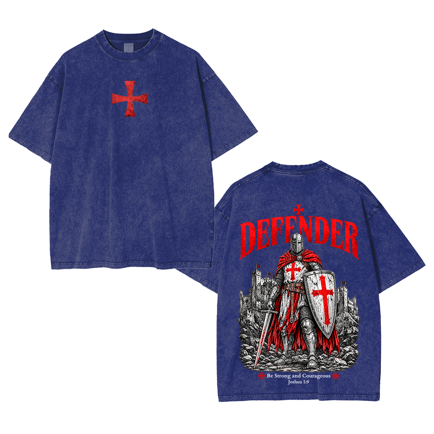 Defender of Faith Washed T-Shirt/Crewneck/Hoodie