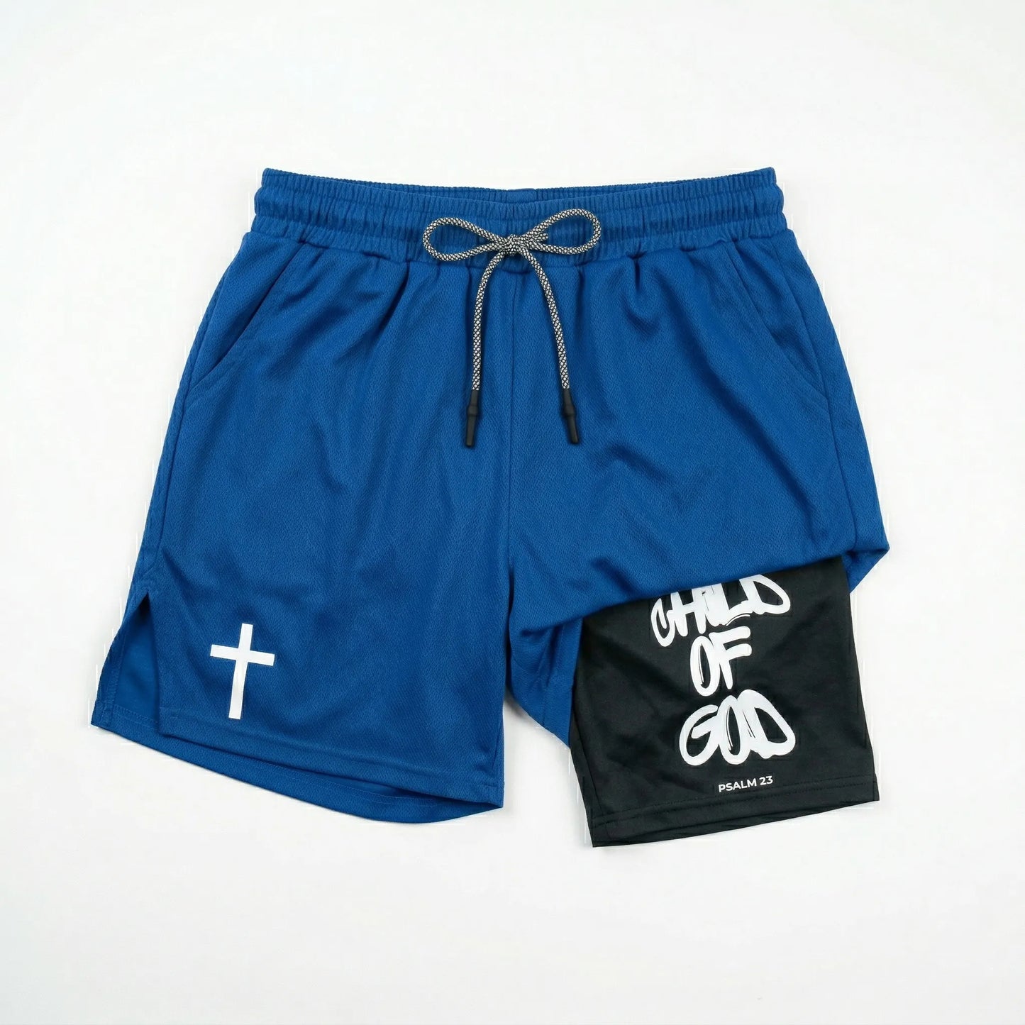 God, Psalm 23, Mesh Sports Shorts