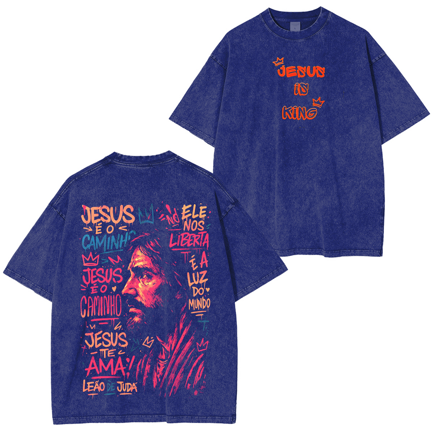 Jesus is King Washed T-shirt/Crewneck/Hoodie