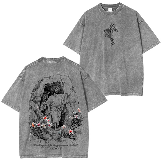 Jesus Lives Washed T-shirt/Crewneck/Hoodie