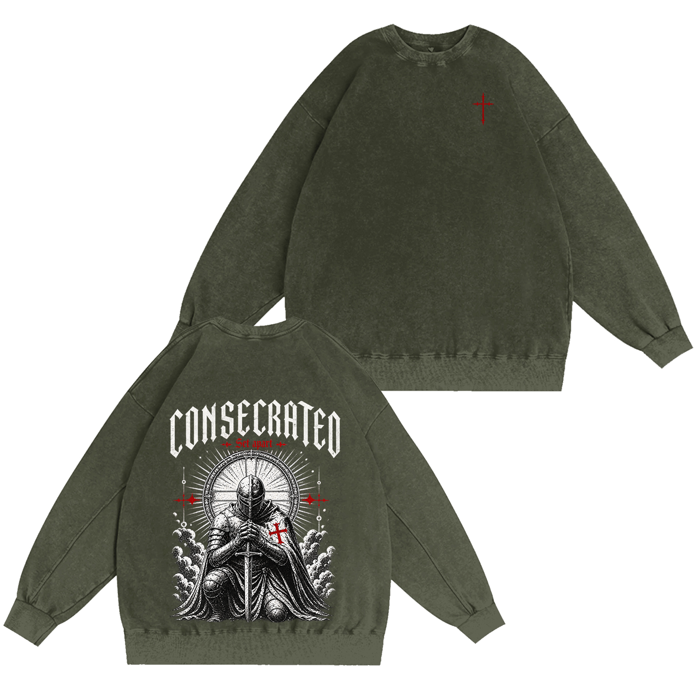 Consecrated Set Apart Vintage Washed T-Shirt/Crewneck/Hoodie