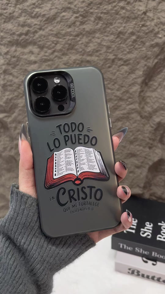 Estetica Biblica Cristiana phone case
