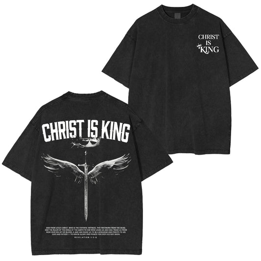 Christ the King Washed T-shirt/Crewneck/Hoodie