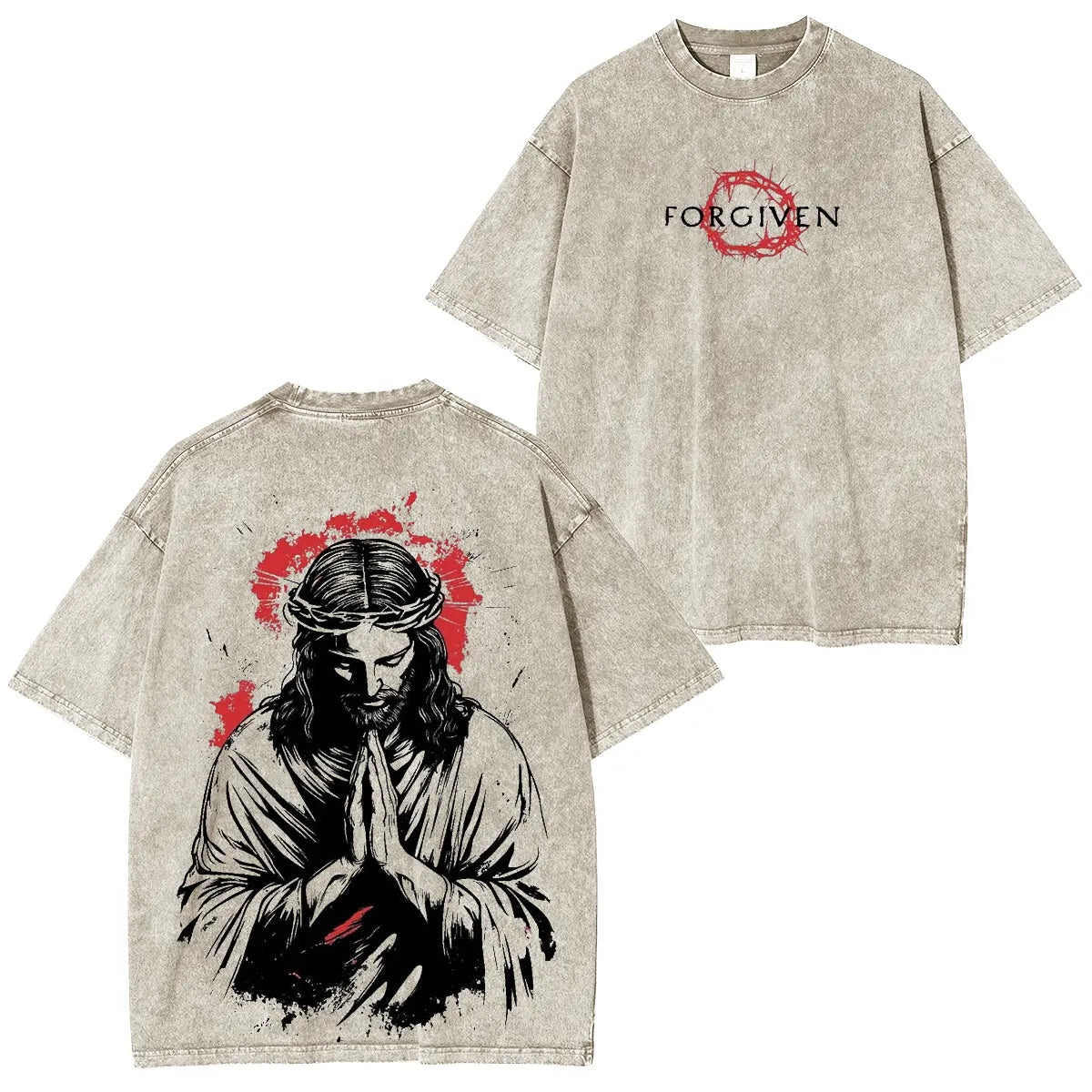 Jesus Christ Washed T-shirt/Crewneck/Hoodie
