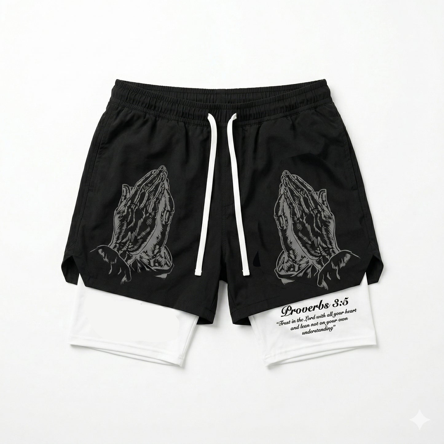 Praying Hands Performance Gym Shorts