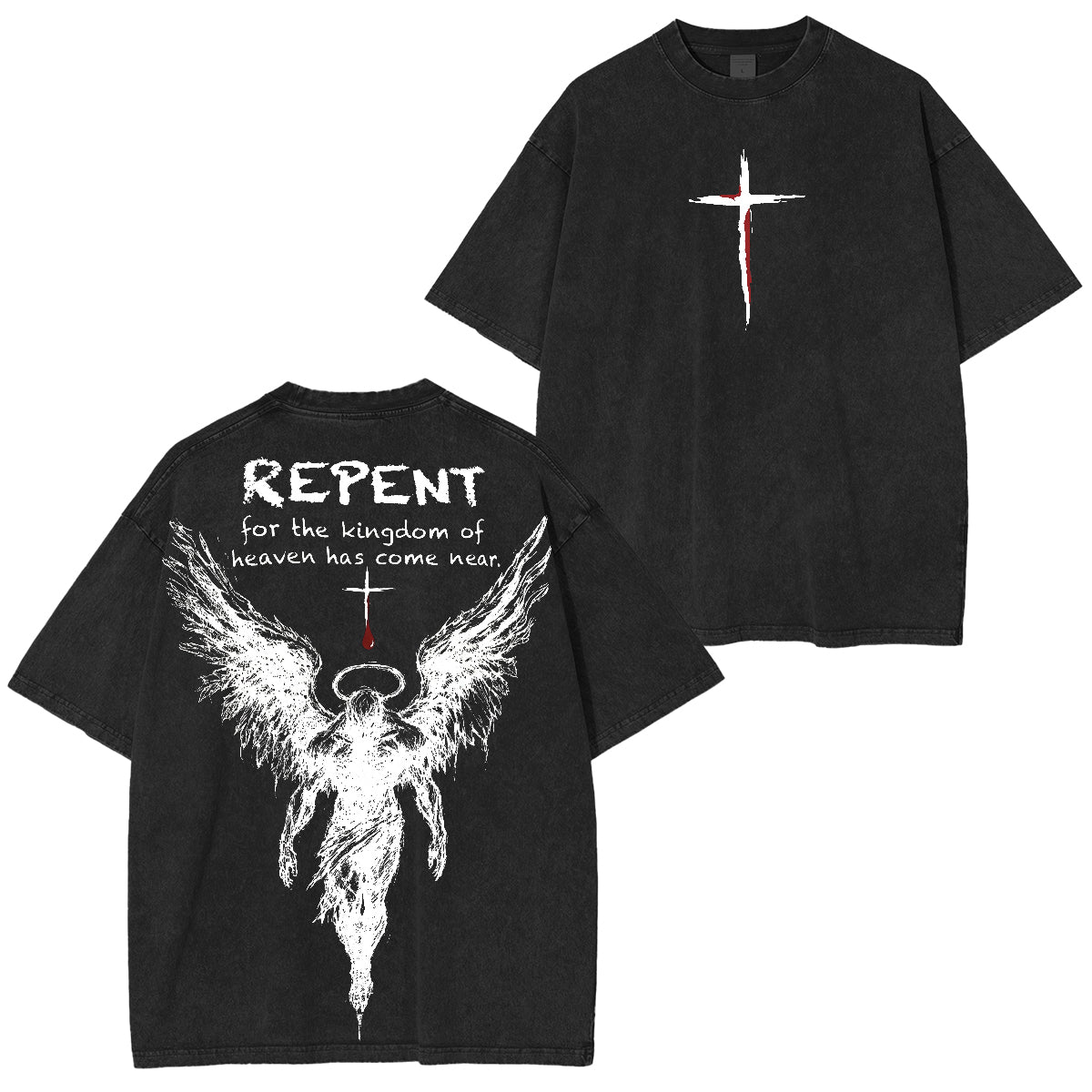 Heavens Proclaim The Glory Of God Washed Unisex T-Shirt