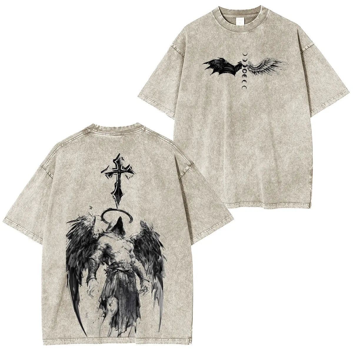 Angel of the Cross Washed Unisex T-Shirt