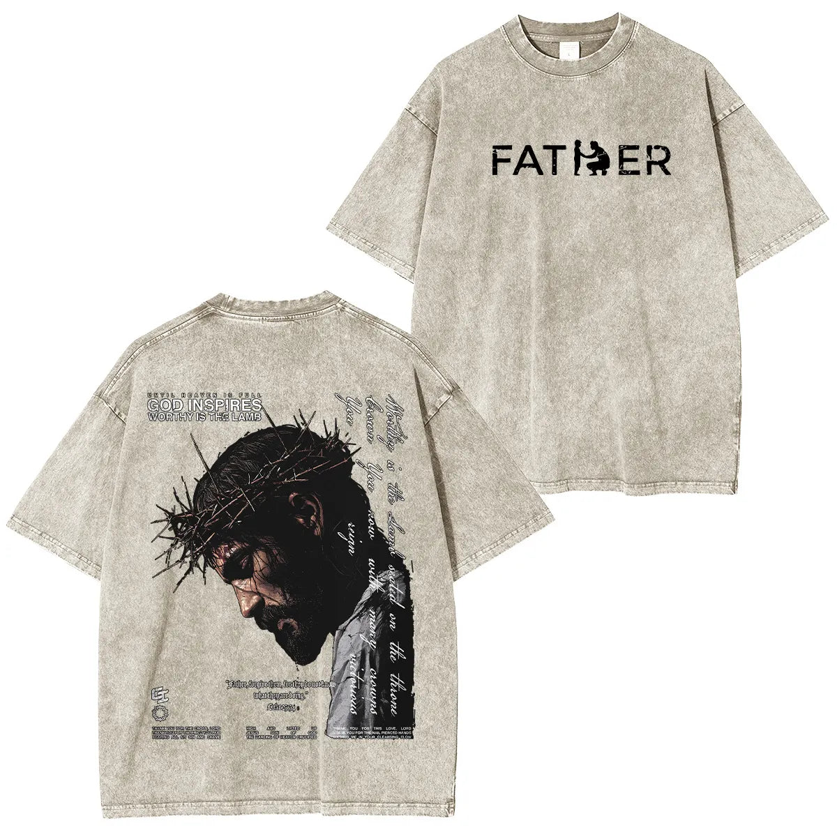Father Forgive Them Washed T-shirt/Crewneck/Hoodie