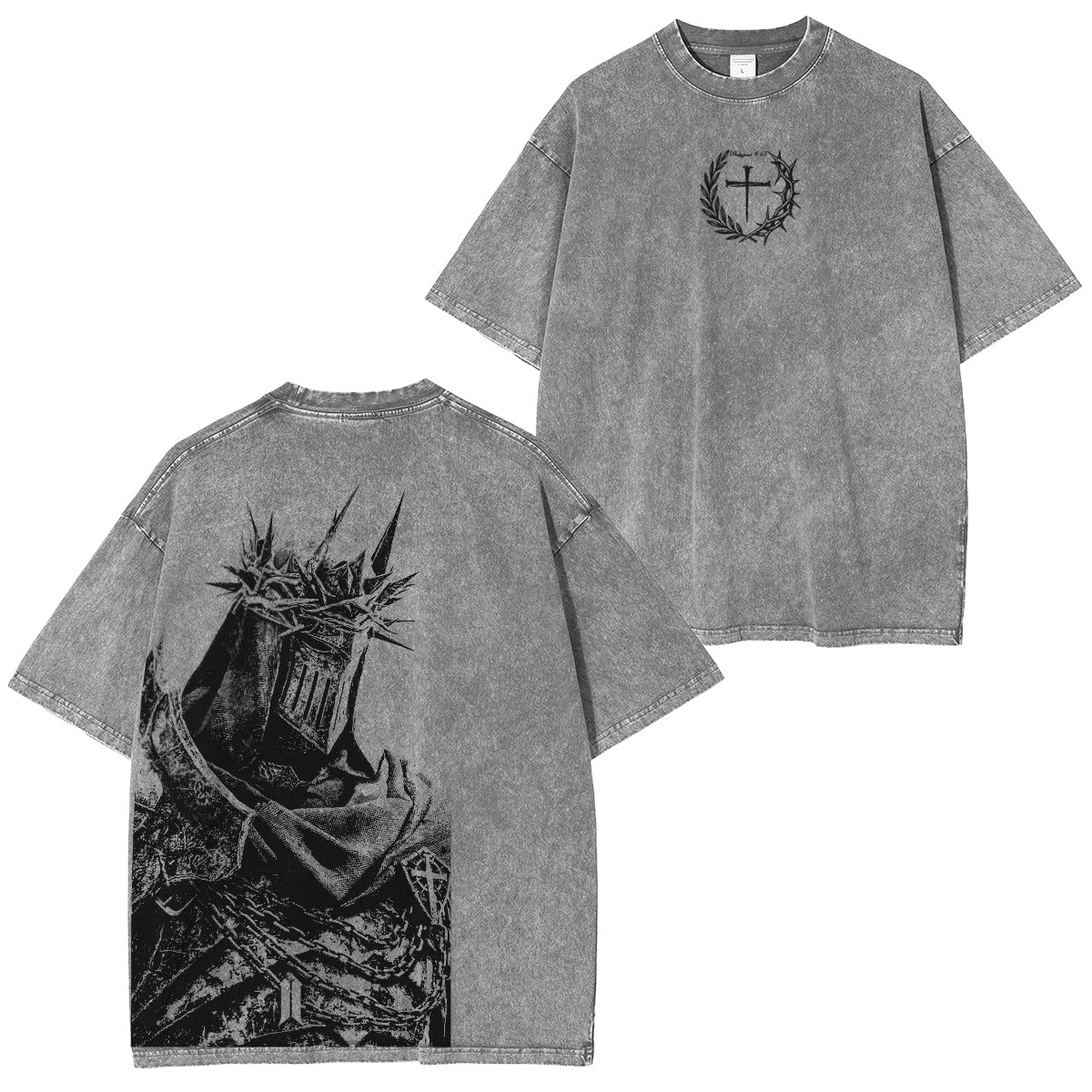 Black Knight Washed Unisex T-Shirt