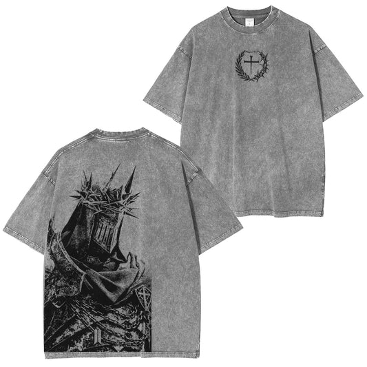 Black Knight Washed Unisex T-Shirt