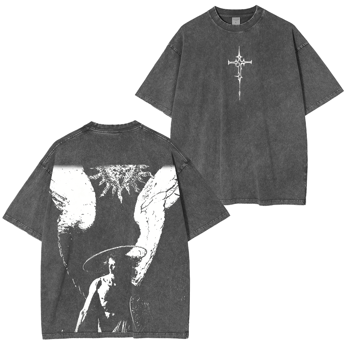 Jesus pump cover Vintage Washed Unisex T-Shirt