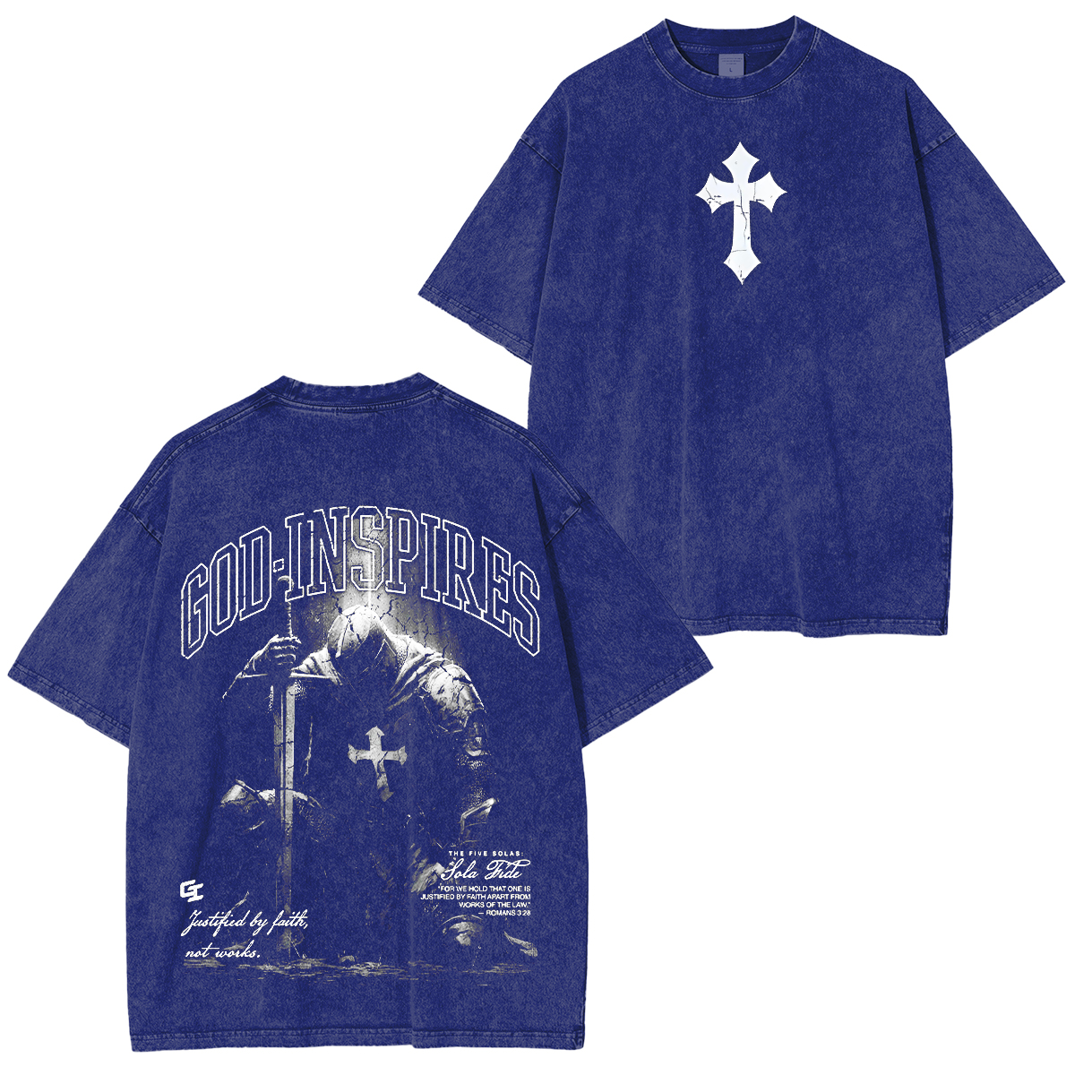 God Inspired Might Knight’s Vow Washed T-shirt/Crewneck/Hoodie